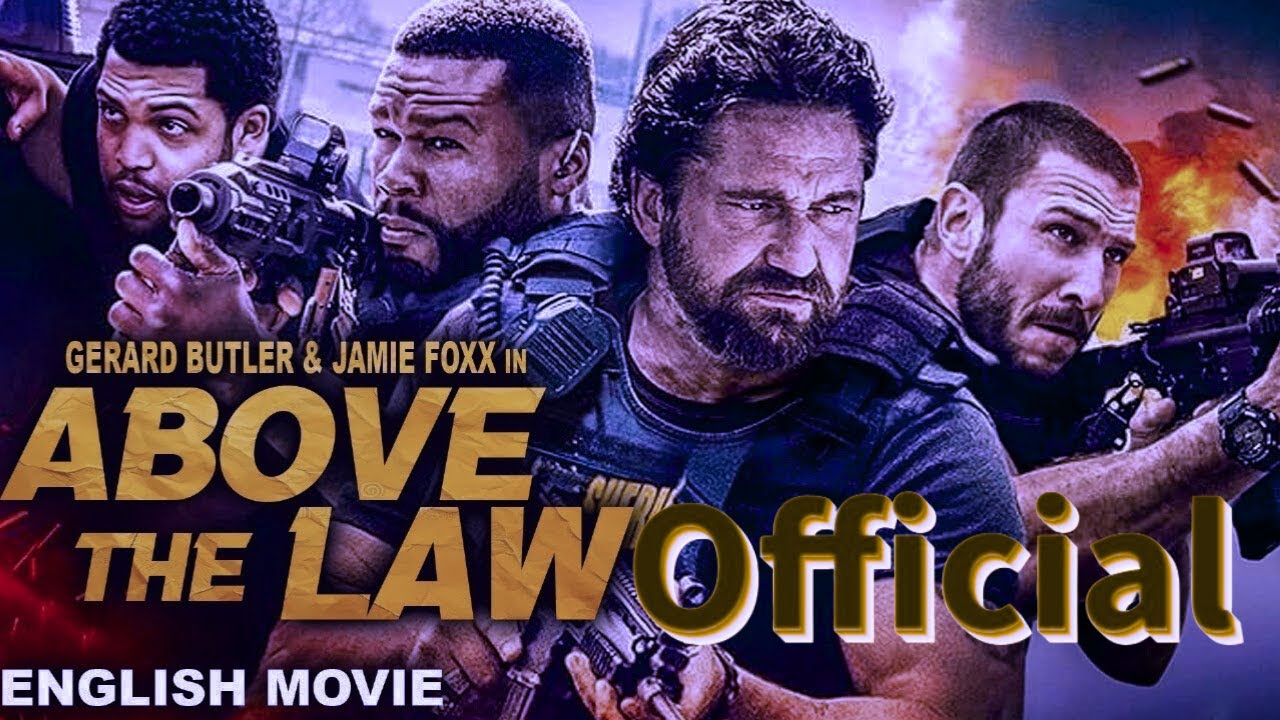 Gerard Butler In ABOVE THE LAW | Hollywood English Movie | Free Action Thriller Movie | Jamie Foxx