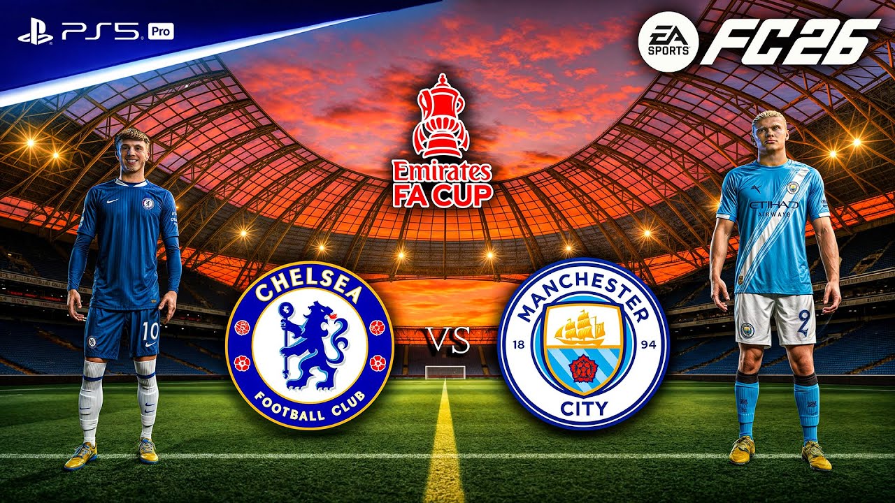 FC 26 - Chelsea vs. Man City - FA Cup 25/26 Final Match | PS5 Pro [4K60]