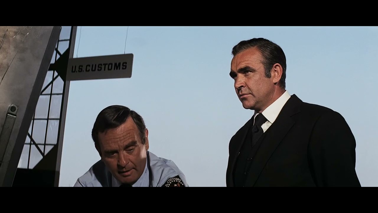 Bond And Felix Leiter Reunion | DIAMONDS ARE FOREVER