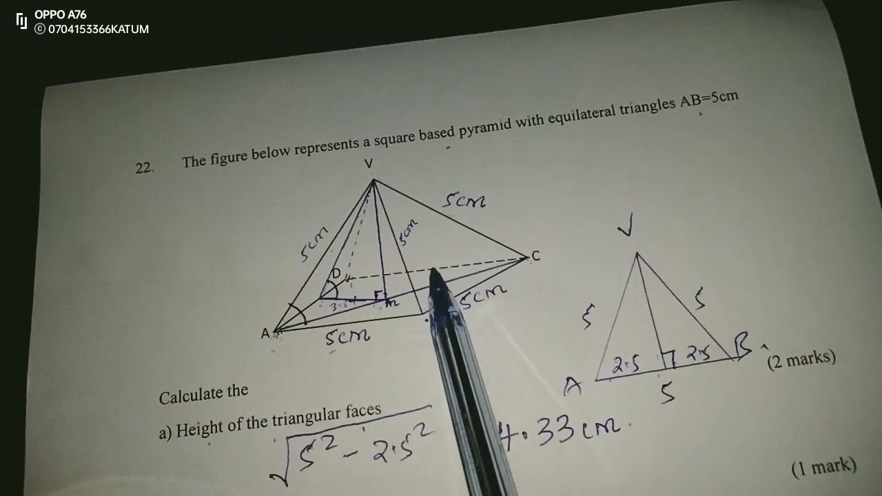 THREE DIMENSIONAL GEOMETRY: ANGLE BTN A LINE AND A PLANE, ANGLE BETWEEN 2 PLANES...