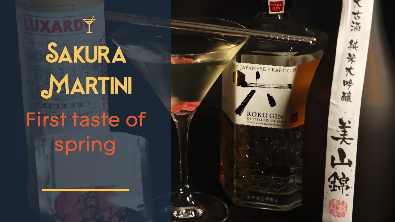 Sakura Martini - First taste of Spring