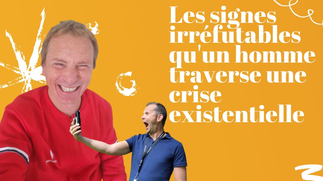 Les signes irréfutables qu'un homme traverse une crise existentielle