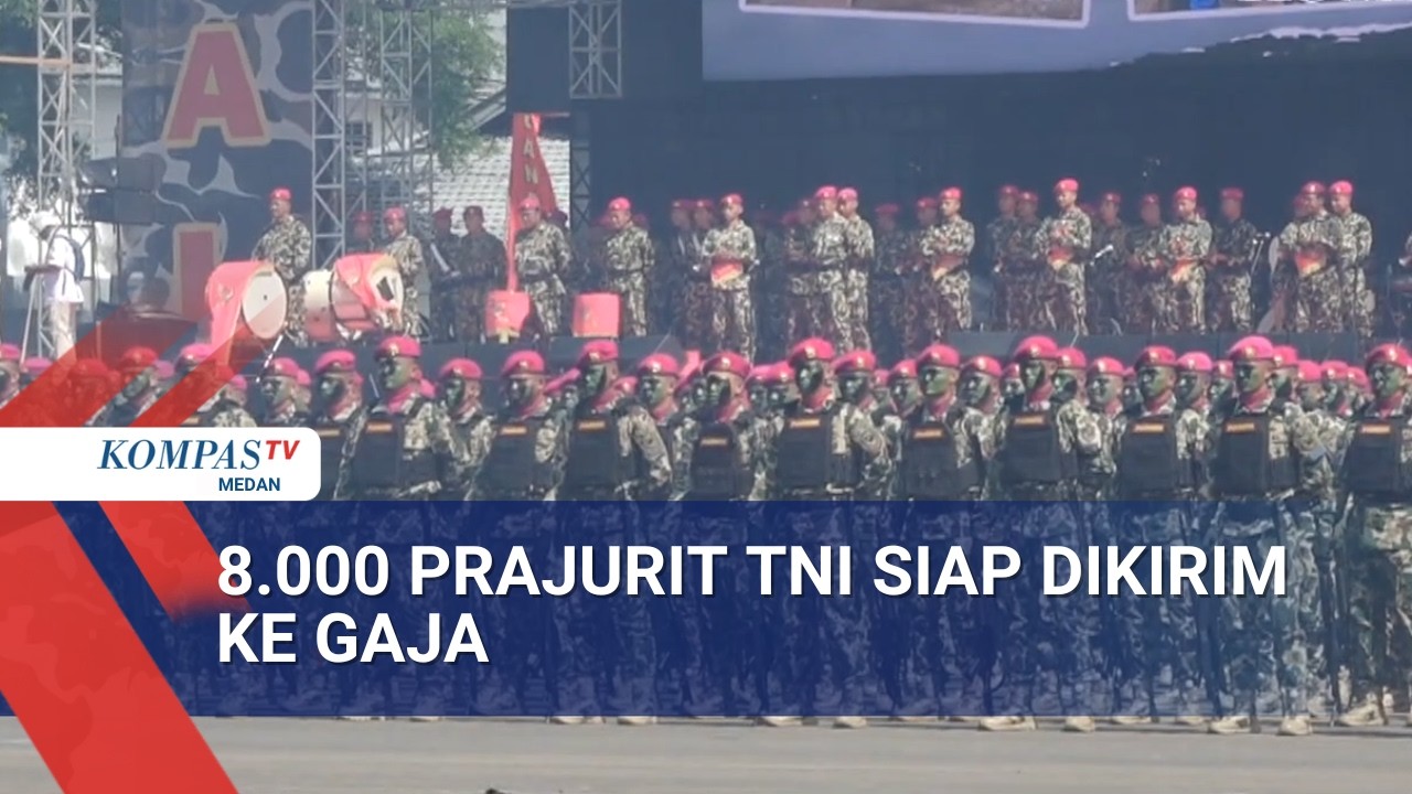 Jumlah Pasukan TNI yang Akan Dikirim ke Gaza Diestimasi Capai 8.000 Personel
