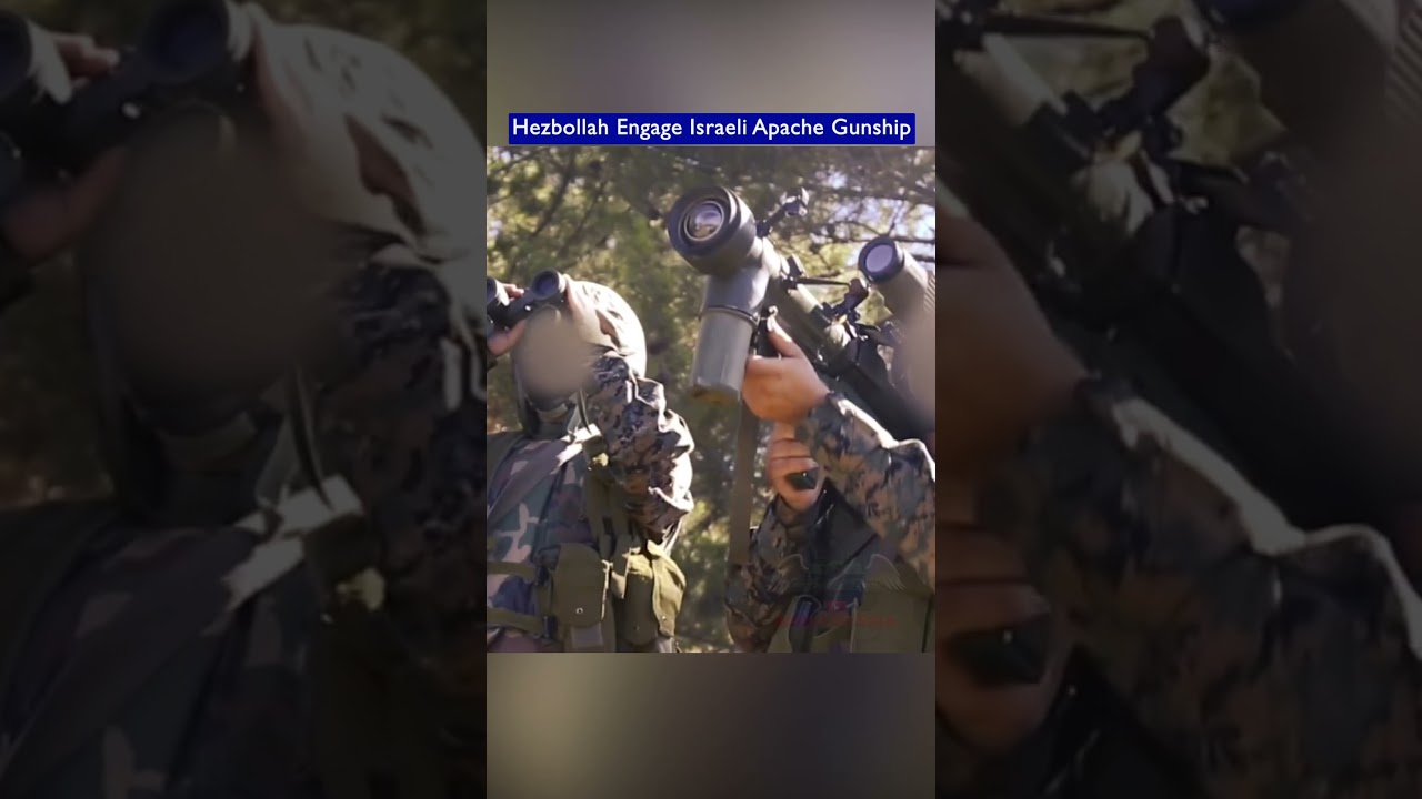 Hezbollah Fires MANPADS Missile at Israeli Apache &ndash; Was it Shot Down?