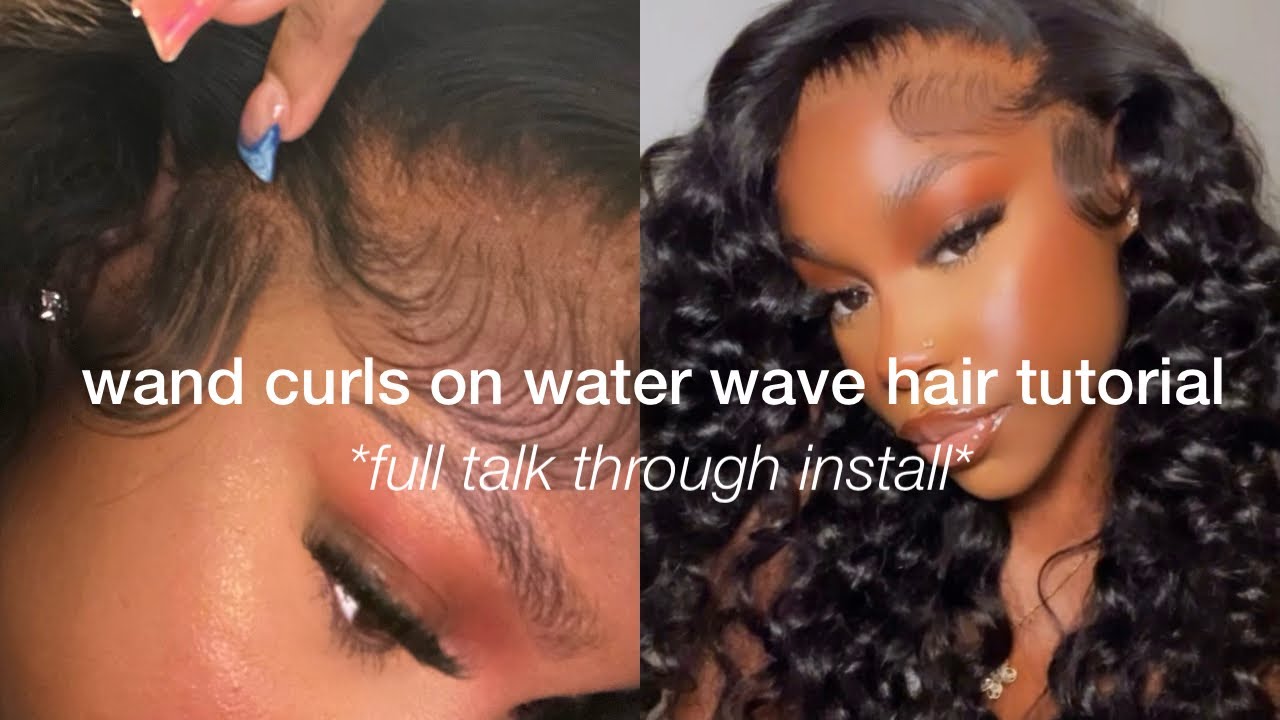 How To Achieve Wand Curls on Curly Hair! | Talk Through Install | Julia Hair