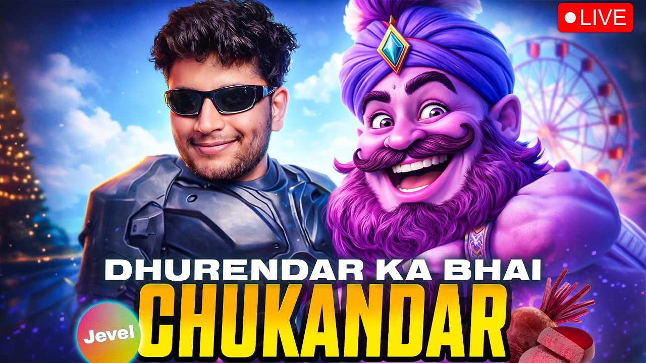 GENIE MODE LIVE WITH CHUKANDAR | NEW UPDATE | JEVEL BGMI | #live #jevel #newupdate