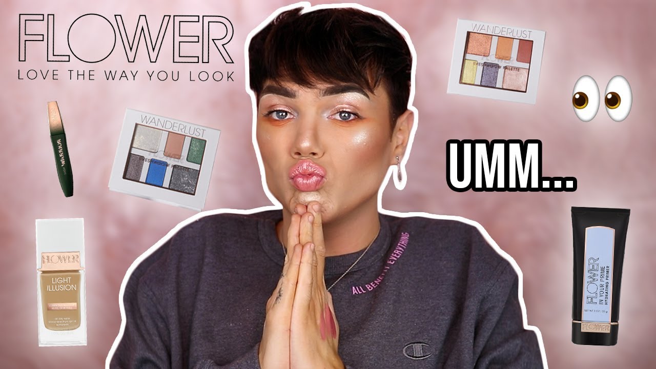 UM WTF?! First Impressions of Flower Beauty Makeup!