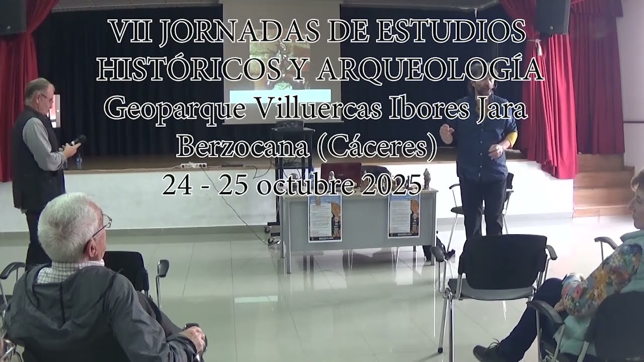 VII JORNADAS ESTUDIOS HISTÓRICOS CONFERENCIA "TECNOLOGÍA Y PATRIMONIO" BERZOCANA 25-10-25