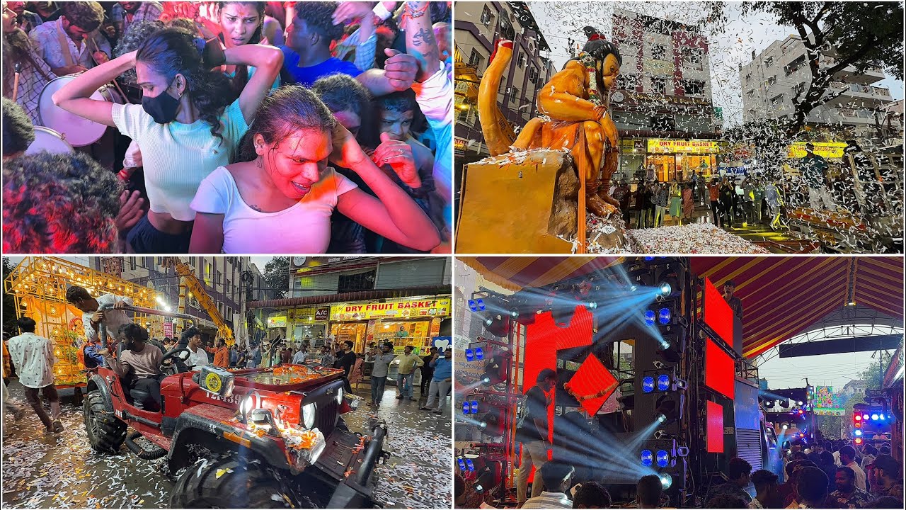 Unbelievable Balkampet Yellamma Ratha Yatra 2025 | Grand DJ & Padband Setup!