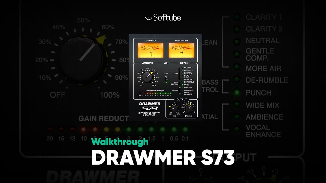 Drawmer S73 Intelligent Master Processor Walkthrough &ndash; Softube