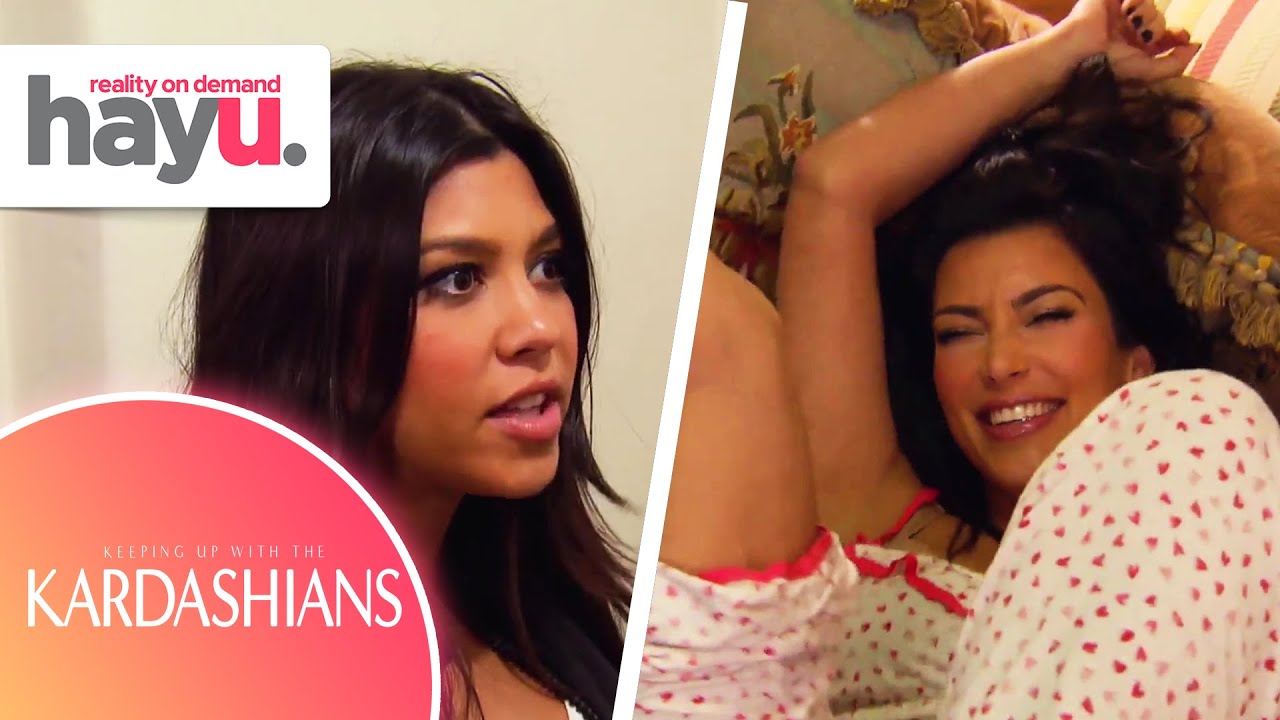 Pregnant Kourtney Gets Annoyed At Kim & Khloé | Season 4 | Keeping Up With The Kardashians