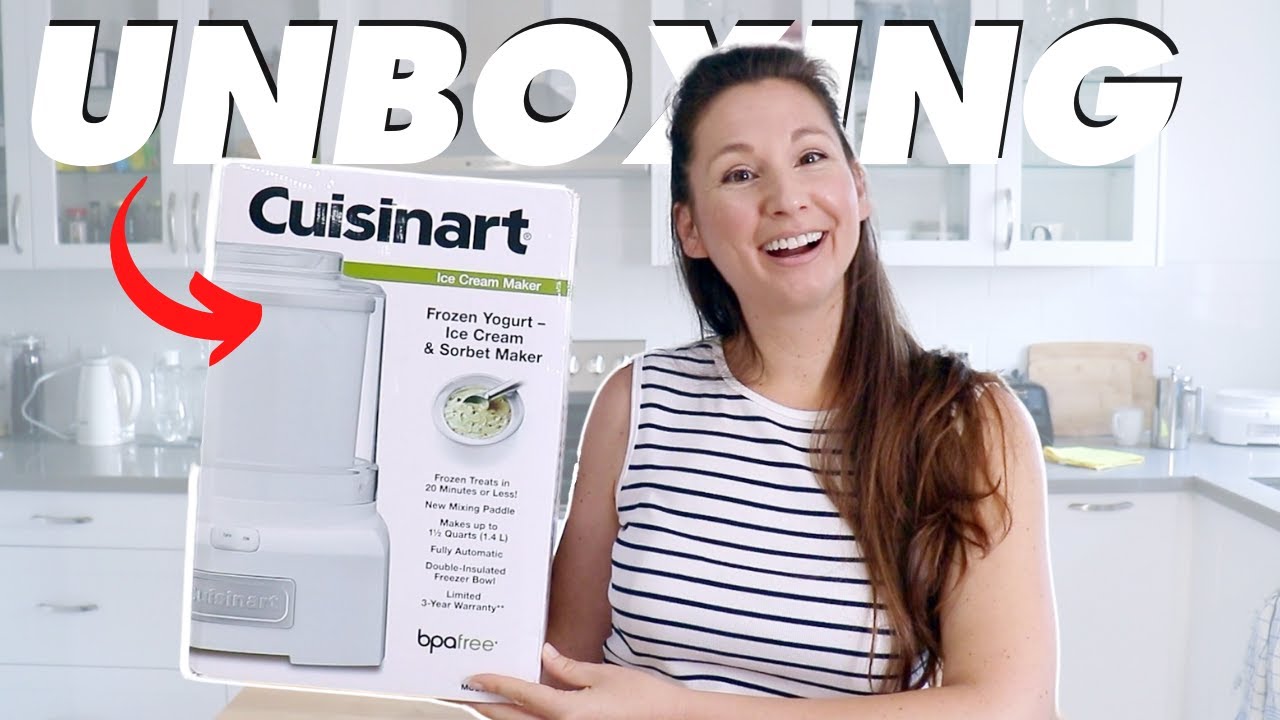 Vegan ICE CREAM Testing AND Cuisinart ICE-21 Unboxing! 🍦