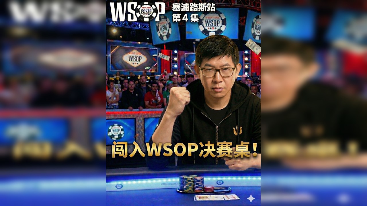 闯入WSOP决赛桌！ 杀入WSOP 1100刀决赛桌！能否成功登顶？塞浦路斯的比赛也太好打了吧｜决赛桌策略硬核解析