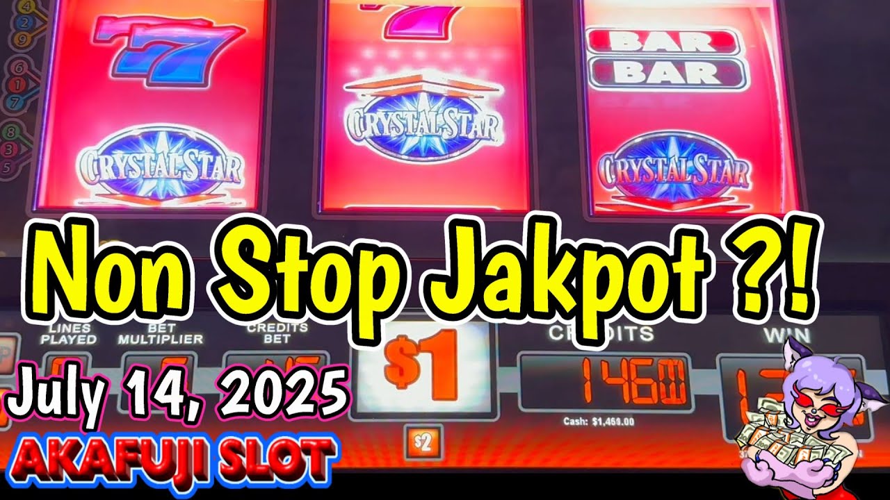 Non Stop Slot Play! Double Nudge Slots, Crystal Star Deluxe Black Diamond Slot