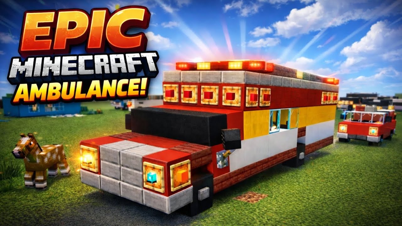 How to Build an Epic Minecraft Ambulance – Step-by-Step Tutorial!
