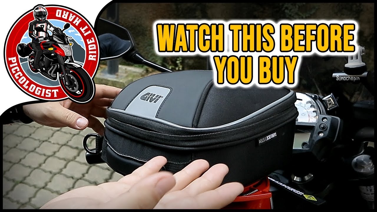 Givi XS-319 Bag with Easy Tank Lock System Review and Installation