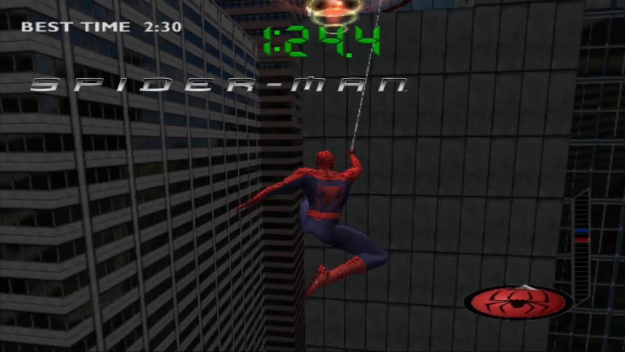 Spider-Man (2002) Swing Platforms & Expert Zip Training