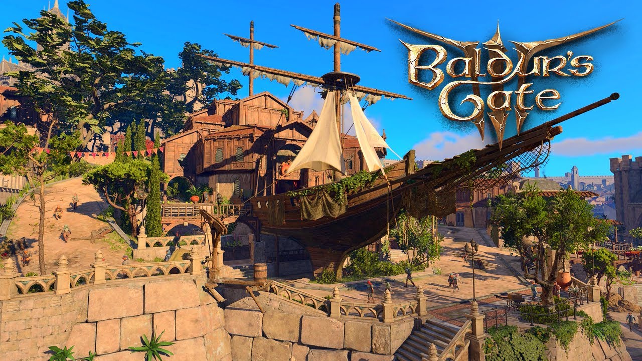 Baldurs Gate 3 | City Ambience + Music