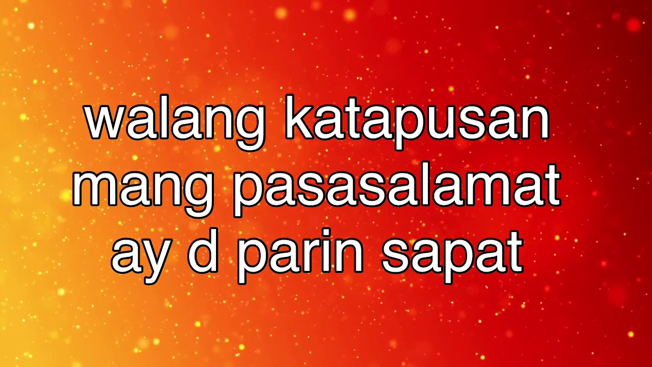 Minsan pa maraming salamat