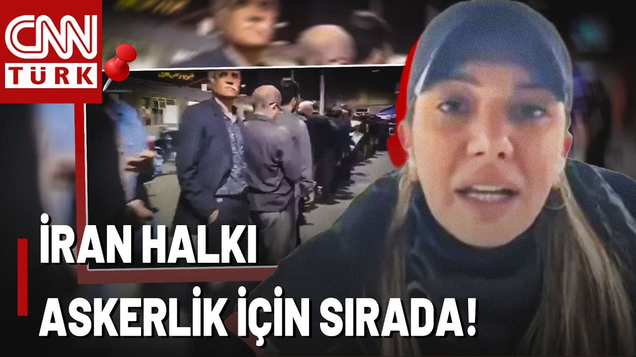 İran'dan Yeni Görüntü! Fulya Öztürk Anlatıyor: İran Halkı Gönüllü Askerlik İçin Sırada!