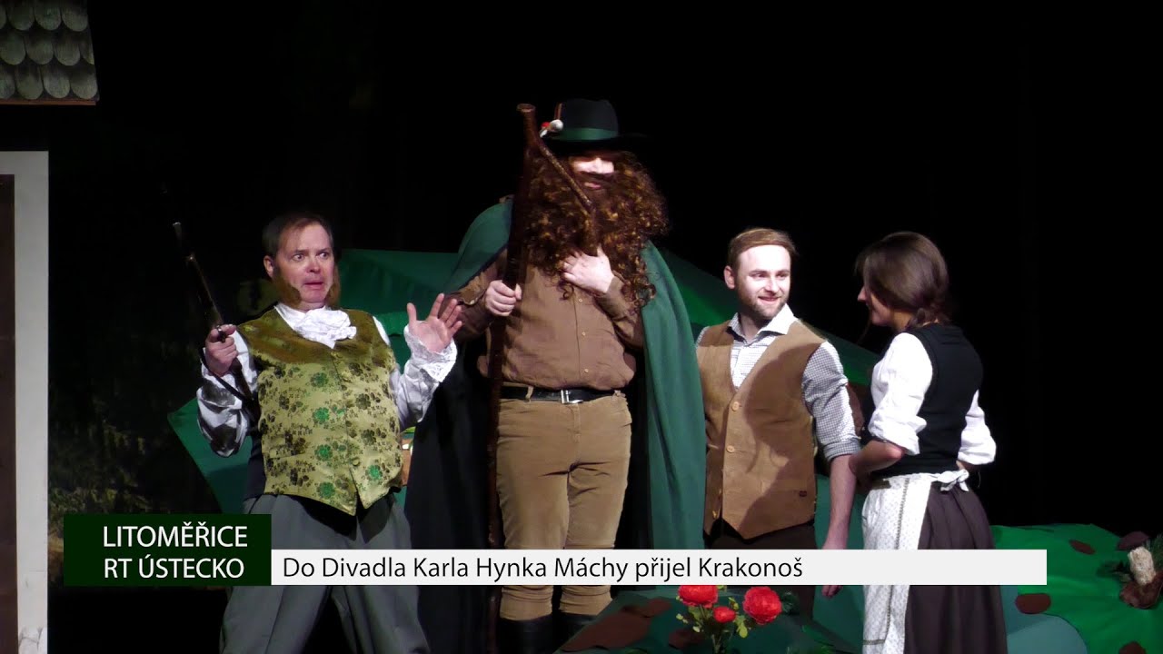 LITOMĚŘICE: Do Divadla Karla Hynka Máchy přijel Krakonoš