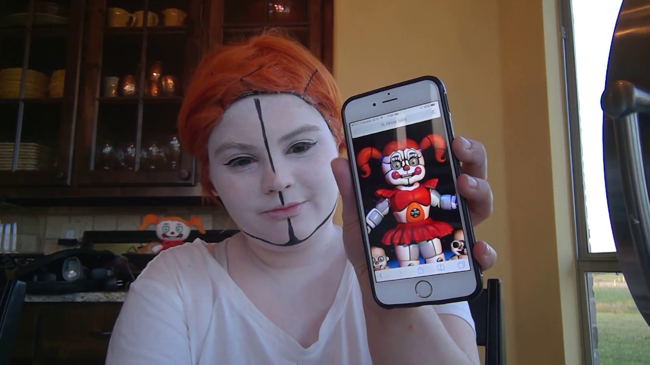Circus Baby Makeup Tutorial! (Sister Location)