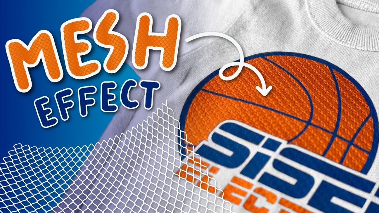 Try This Wild Mesh Heat Press Trick at Home!