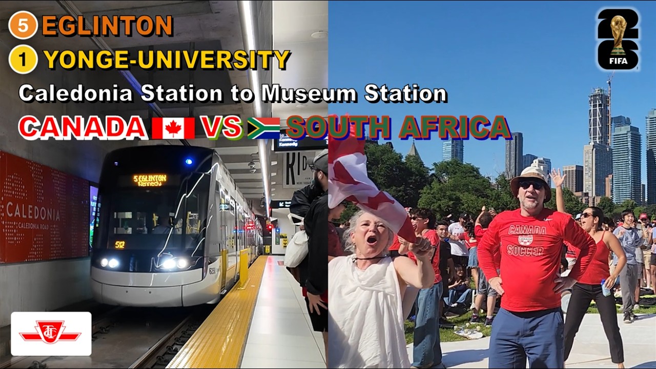 TTC POV Ride: Caledonia Station to Museum Station Via Cedarvale Station