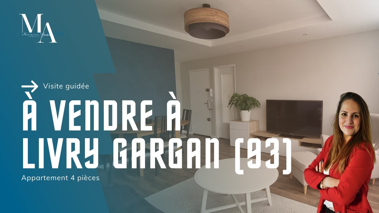 🏢 Appartement T4 de 79 m² à vendre à Livry Gargan (93)