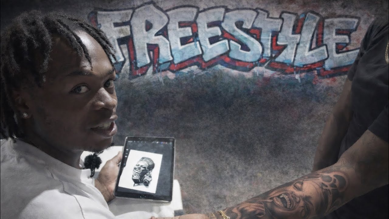 She Let Me Freestyle Her FIRST Tattoo With Me‼️