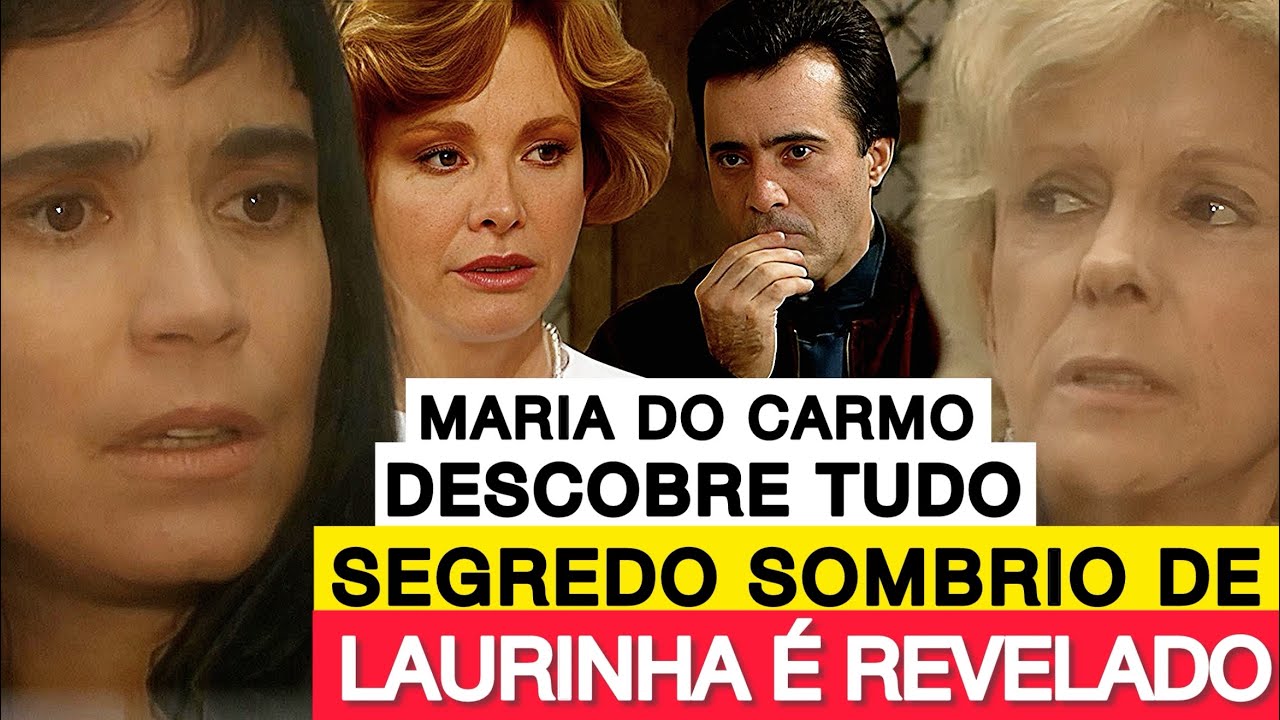 RAINHA DA SUCATA: Maria do Carmo DESCOBRE SEGREDO SOMBRIO do passado de Laurinha!
