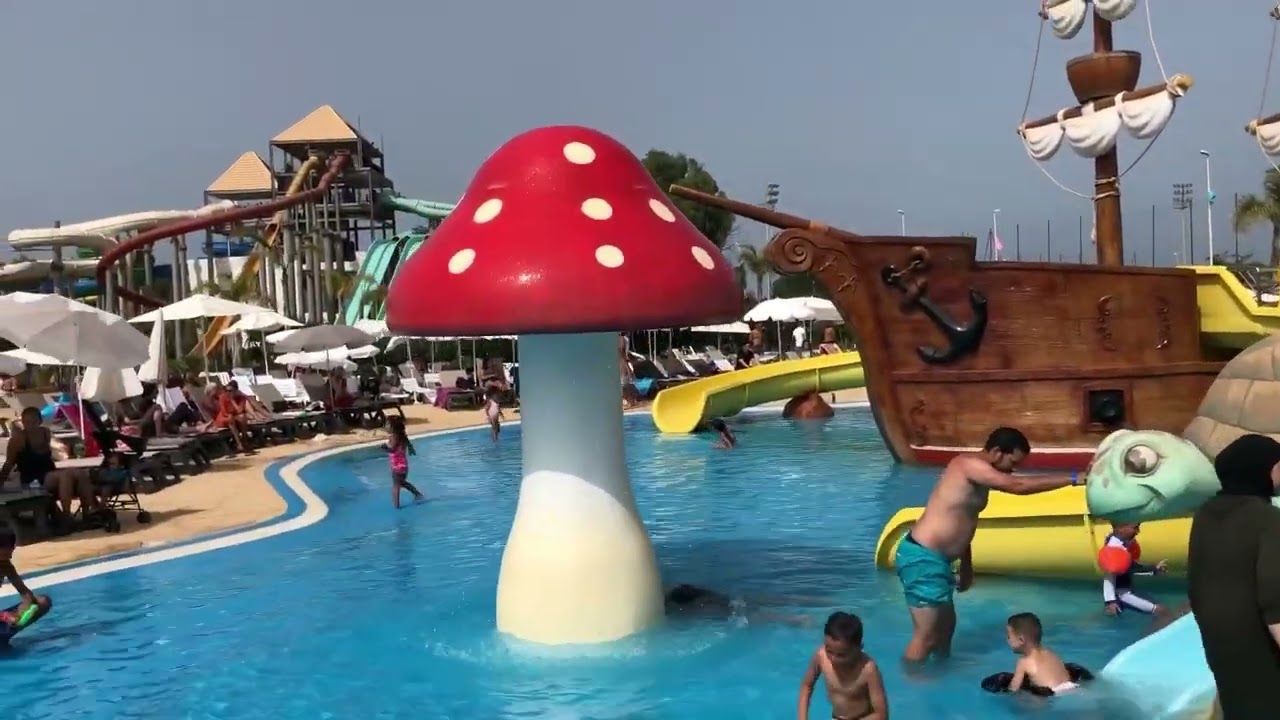 لمحبي الألعاب المائية المتعة و الاثارة Aquaparc Alpamar Saidia