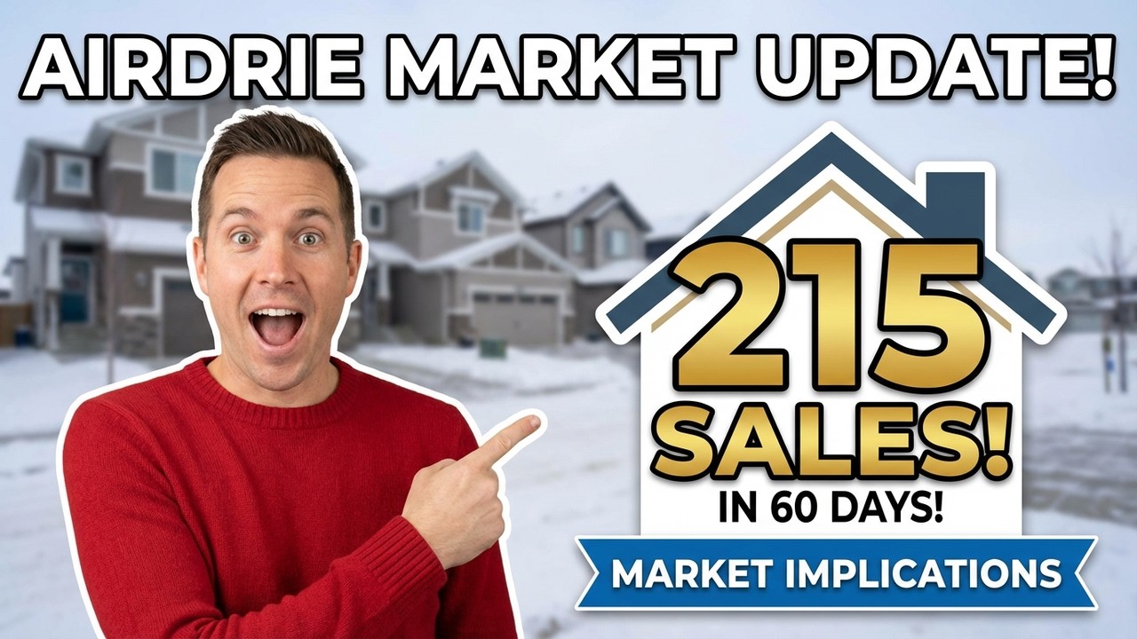 Airdrie Inventory Just Dropped Hard | Market Implications
