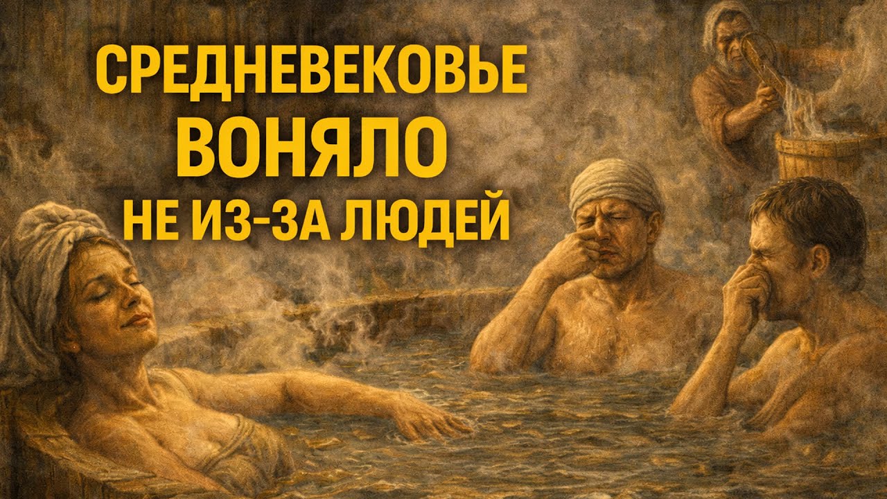 Средневековье Воняло Не Из-За Людей: Правда О Банях И “Грязной Европе”