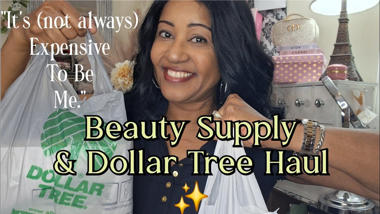 DOLLAR TREE & BEAUTY SUPPLY STORE | Hair Essentials | Makeup | Black Hair Care | Perfume | Shopping