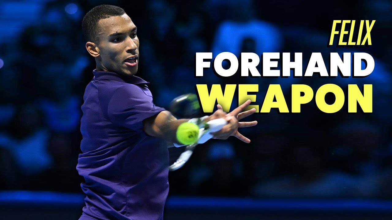 Felix Auger-Aliassime Forehand Breakdown | Why His Forehand Is So Heavy