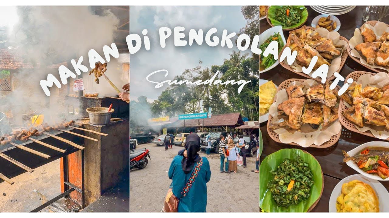 pantesan penuh terus RM. Pengkolan jati Sumedang Ayam bakakak viral, kesukaan food vloger terkenal
