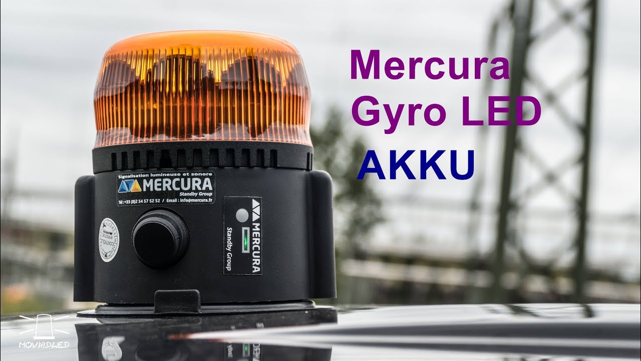 Standby Mercura Gyro LED L84 Akku Kennleuchte