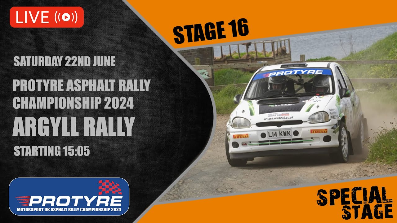 Argyll Rally 2024 - Stage 16 - Protyre Motorsport UK Asphalt Rally Championship