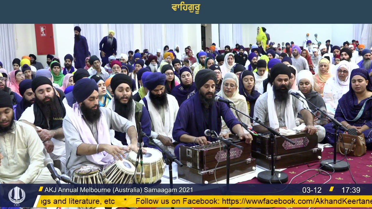 022 Melbourne April2021 Sat PM Bhai Jagjit Singh Jee Melbourne