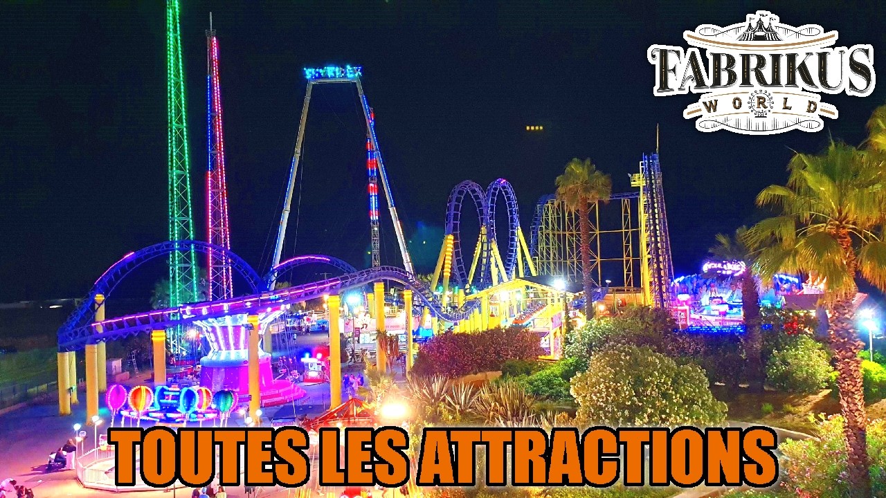 🥁 Le meilleur Parc d'Attractions du sud est... FABRIKUS WORLD (&agrave; Vias) - 100% ATTRACTIONS