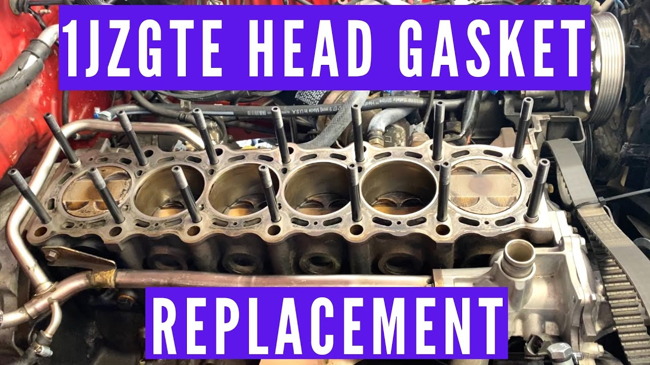 1JZGTE - Head Gasket Replacement & ARP head stud install