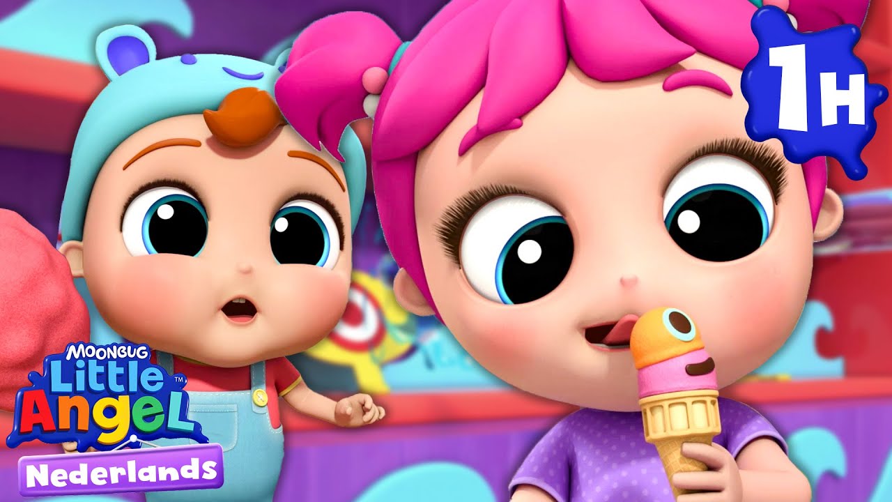 Naar de kermis | Little Angel | Moonbug Kids Nederlands - Kindertekenfilms