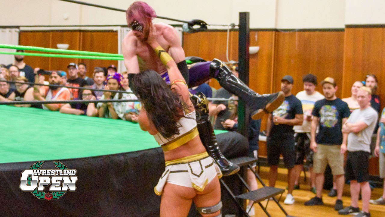 [Бесплатный матч] Меган Бейн против Аарона Рурка | Beyond Wrestling Open (Межгендерный смешанный ...