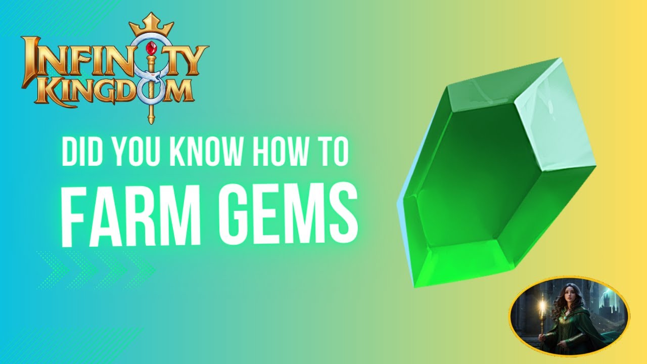 Infinity Kingdom - Did You Know: How to Farm Gems - #infinitykingdom