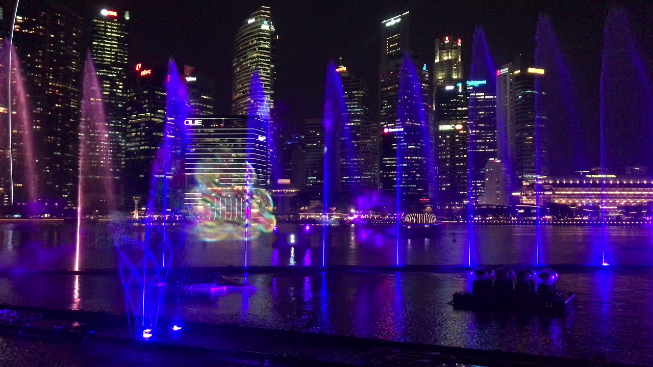 Spectra - The Light and Water show, Marina Bay Sands