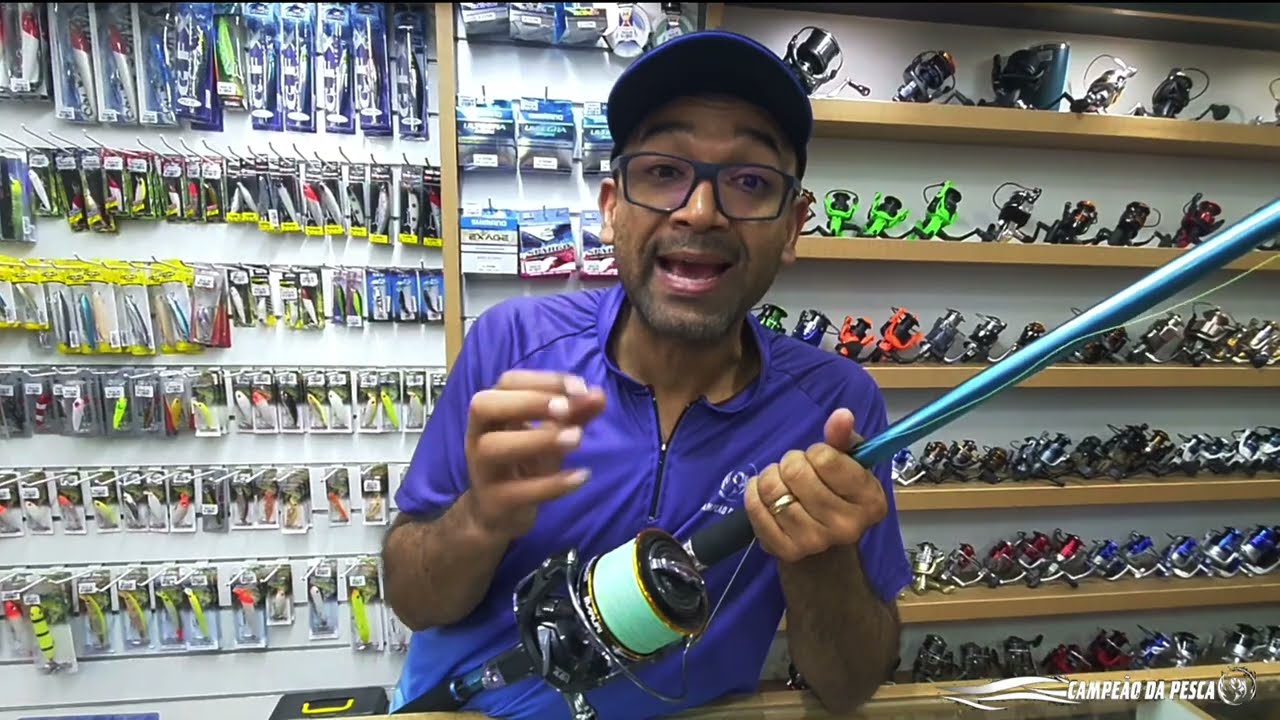 Como Colocar Linha no Molinete de Forma Correta.