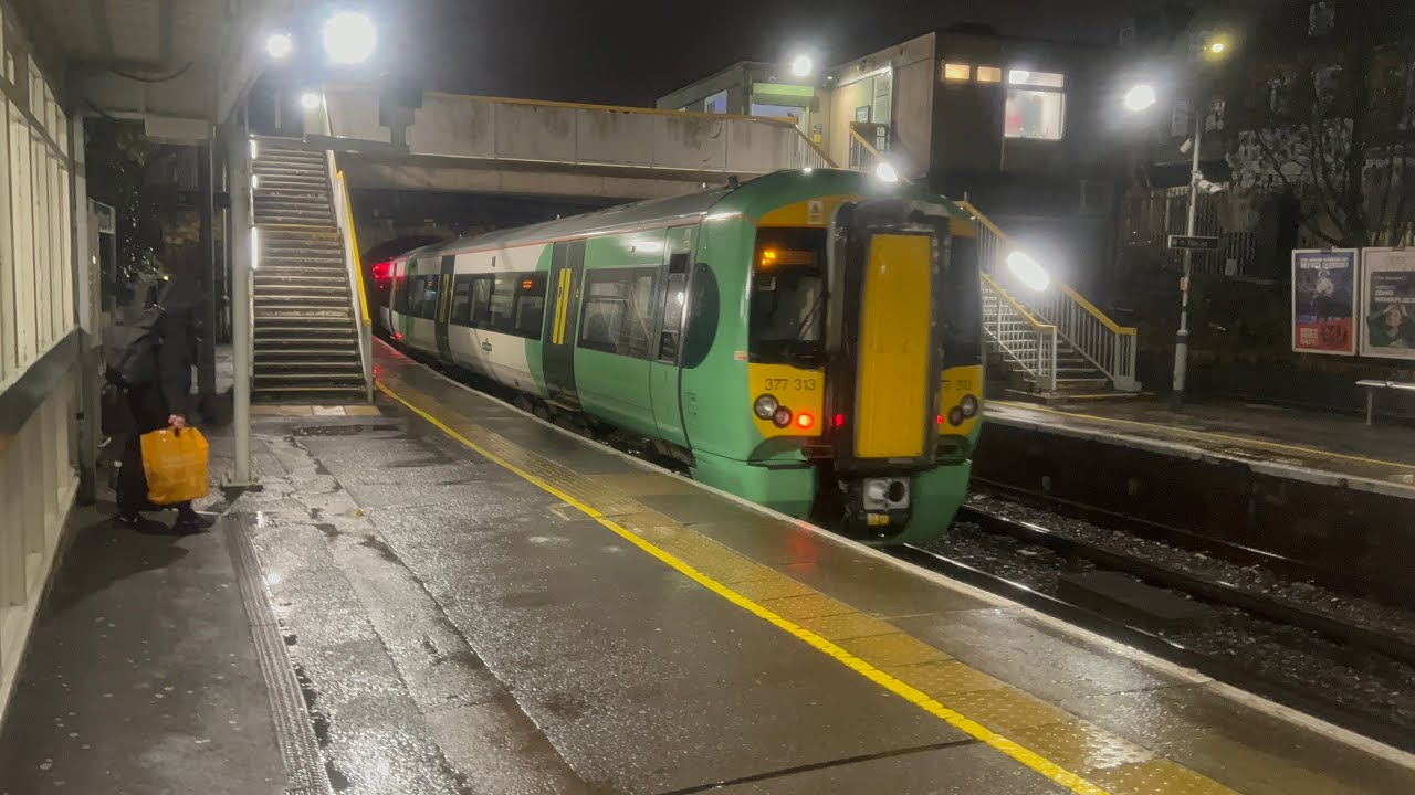 Journey on Southern Class 377313 from Beckenham Junction to West Norwood 20/1/26