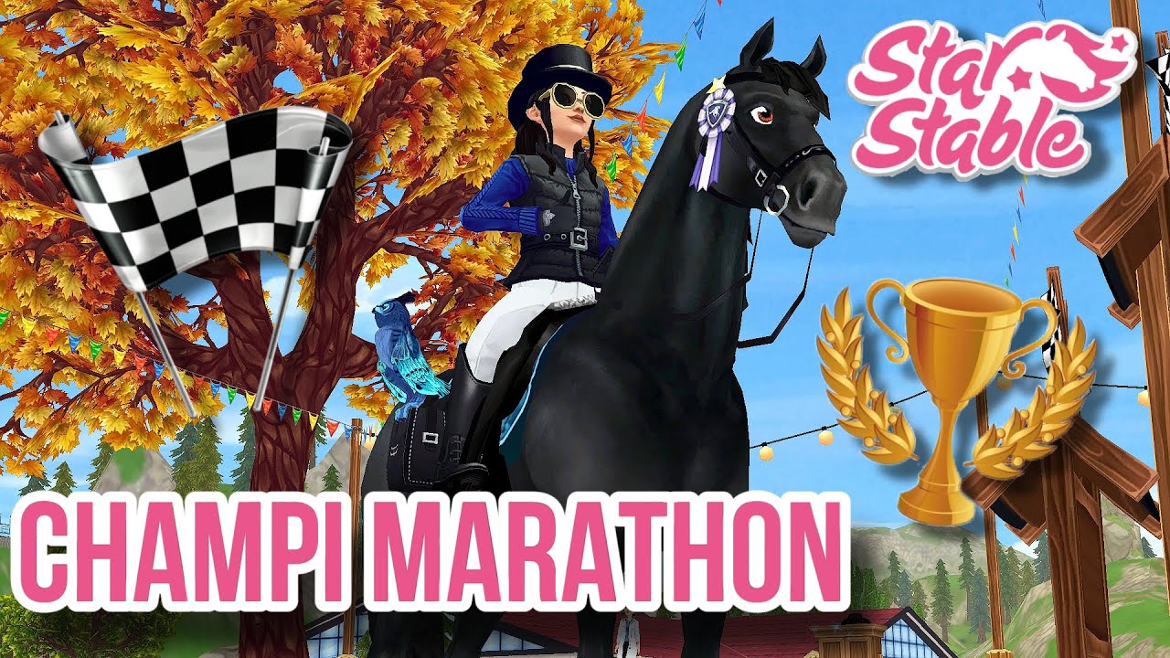 Auf die Plätze..fertig..LOS!🏁Großer CHAMPI MARATHON🏅// Star Stable Online