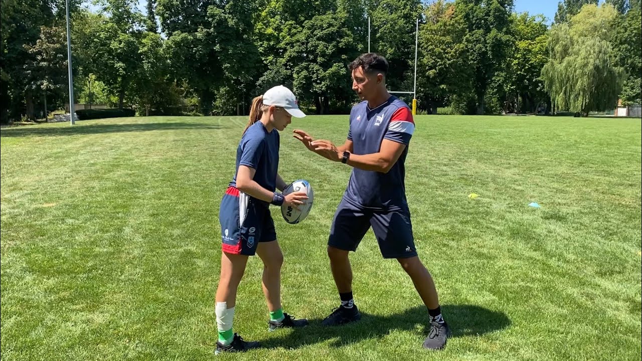 How to make a dominant Touch in defence - Touch Rugby/Football